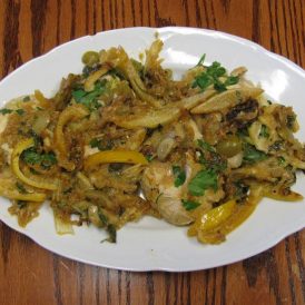 A Chicken Dish Using Preserved Lemons Image